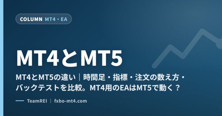 MT4とMT5