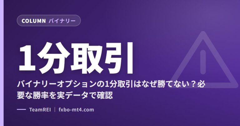 1分取引