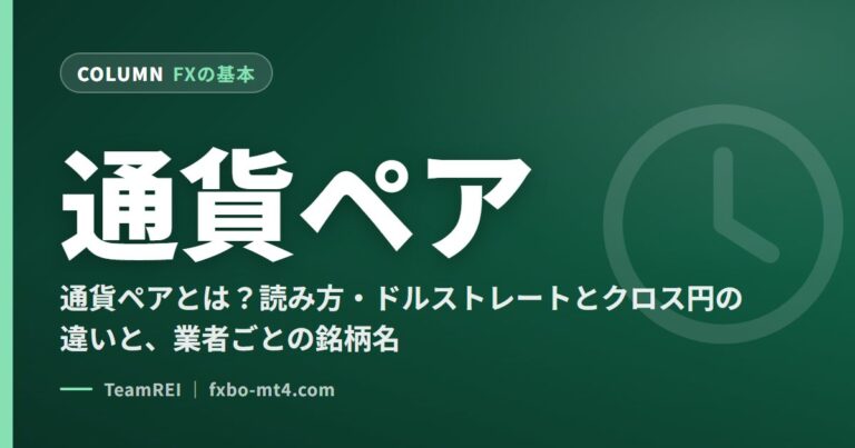 通貨ペア